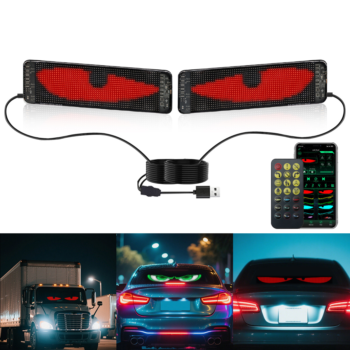 Car Led Light - LED 자동차 소프트 스크린, 차량 장착형
