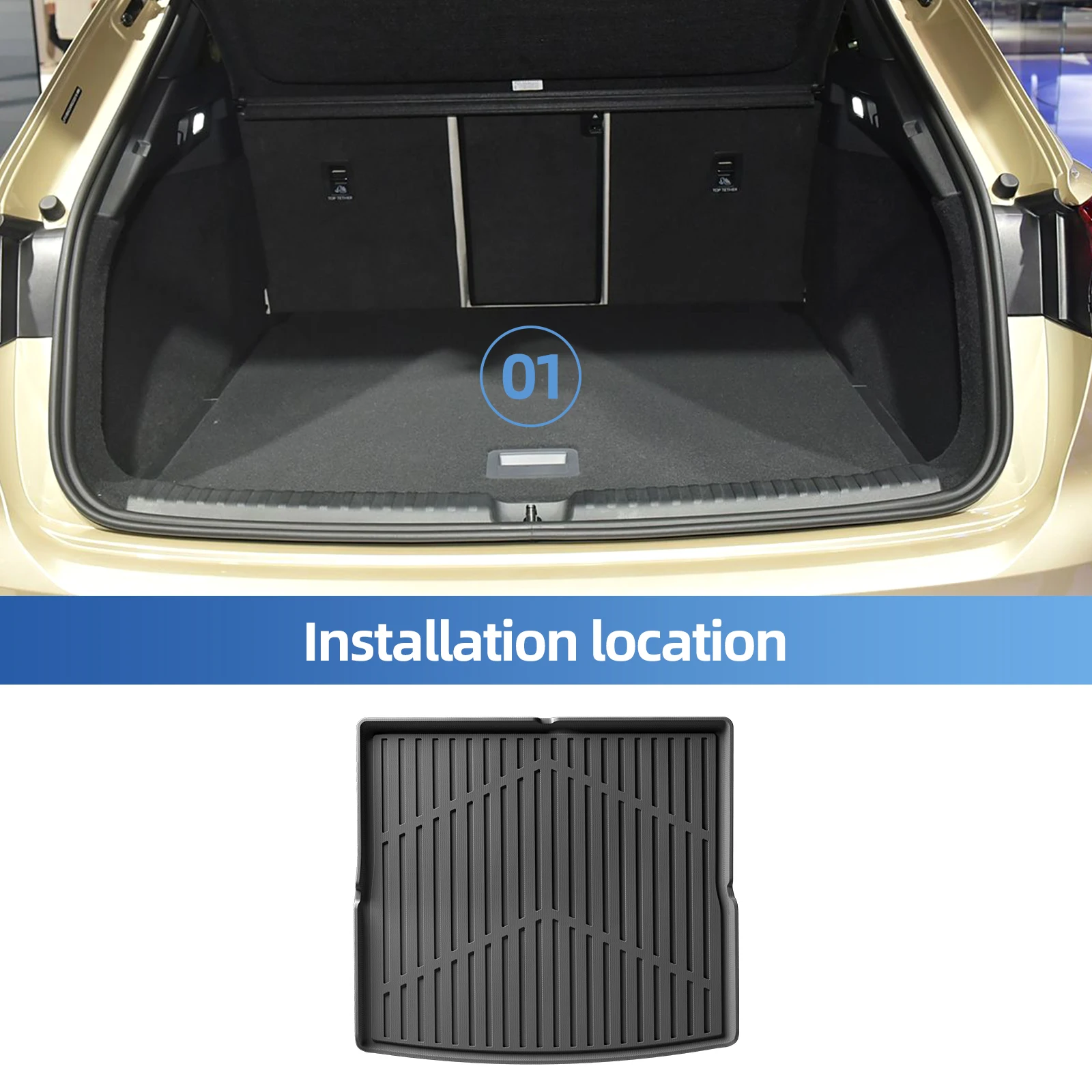Car Floor Mat - 스마비 아우디 Q4 E-트론 2022-2025 2026