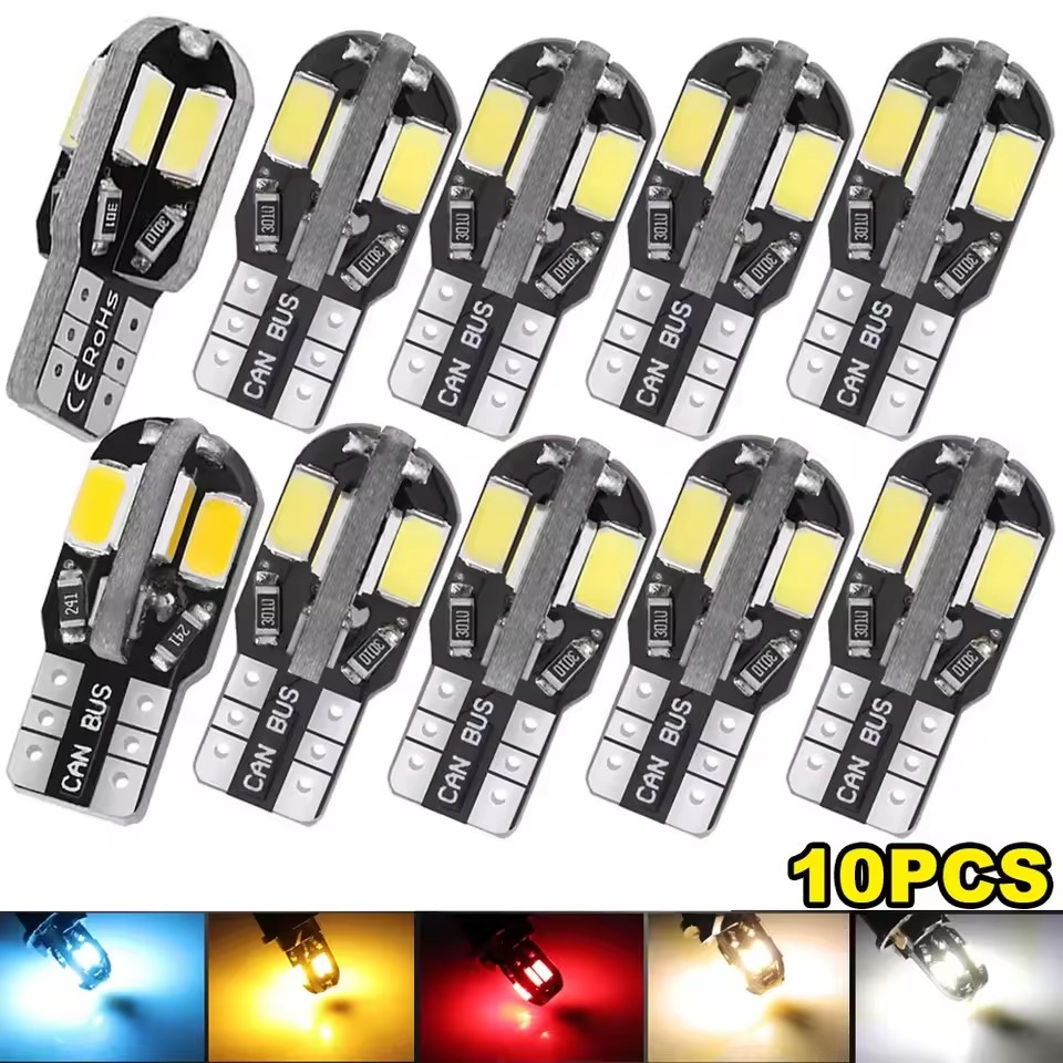 20개/10개 세트 차량용 실내 전구 W5W T10 L - Car Led Light 리뷰 및 가격