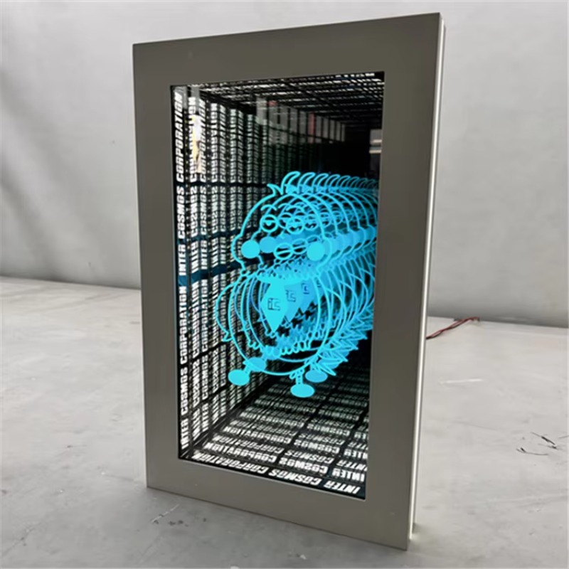 LED 인피니티 3D 미러 빌딩 사무실 웨딩 홈 택시  - Car Mirror 리뷰 및 가격