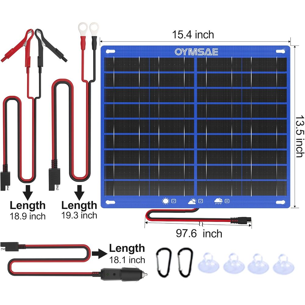 30W 태양광 자동차 배터리 충전기 휴대용 12V 트리 - Car Charger 리뷰 및 가격