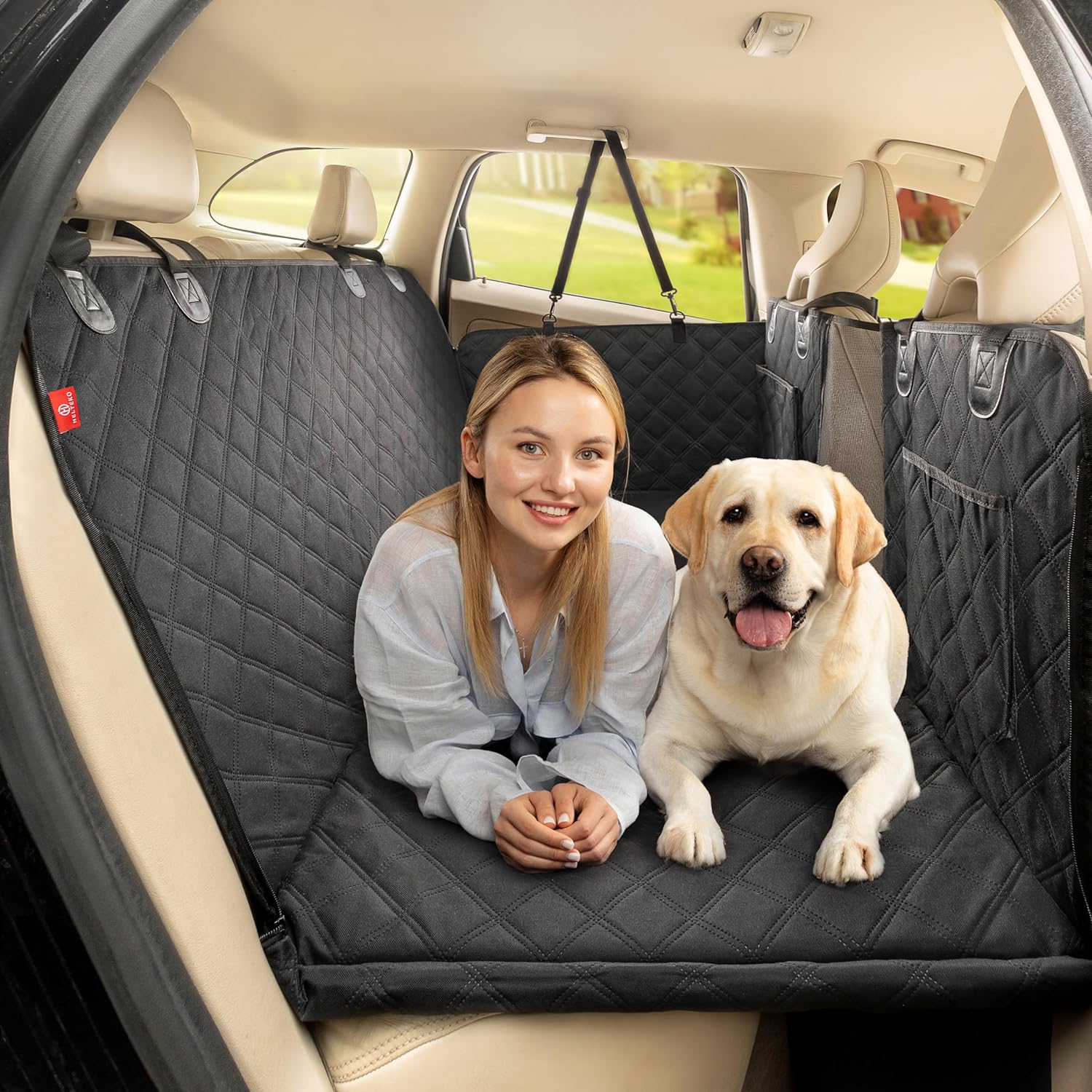 대형견용 차량 시트 커버, 내구성이 뛰어난 지퍼형 해먹 - Car Seat Cover 리뷰 및 가격