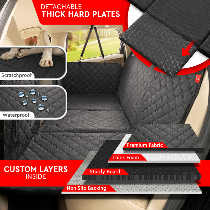 대형견용 차량 시트 커버, 내구성이 뛰어난 지퍼형 해먹 - Car Seat Cover 리뷰 및 가격