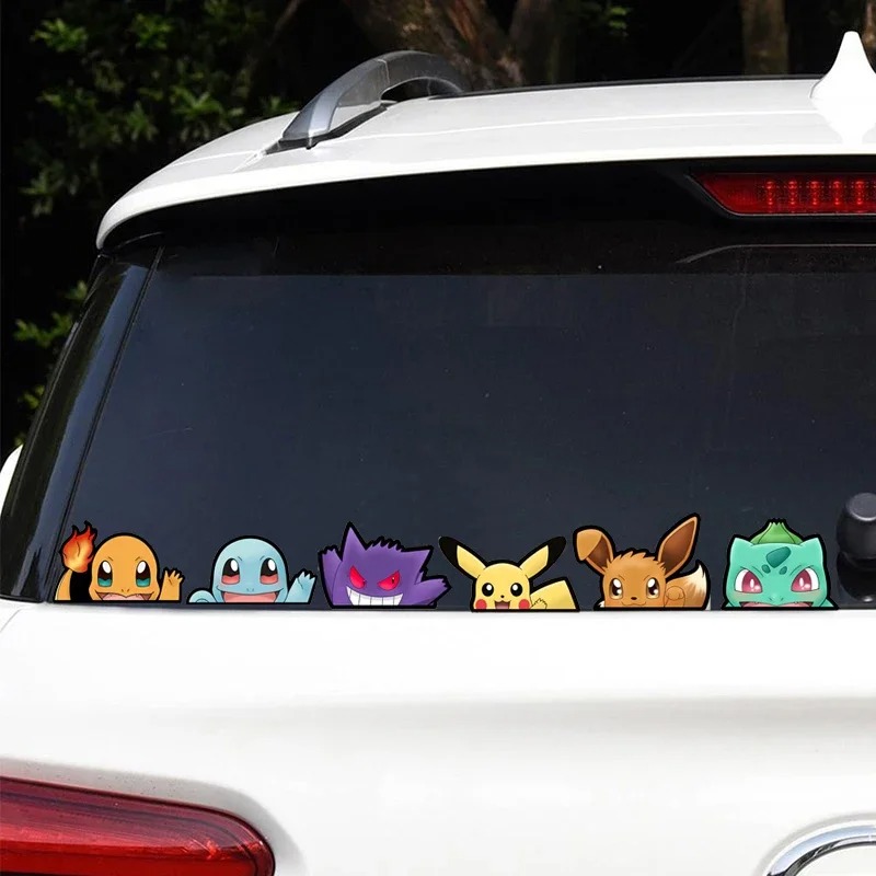 귀여운 몬스터 디자인의 창의적인 자동차 스티커, 애니메 - Car Accessories Japanese 리뷰 및 가격