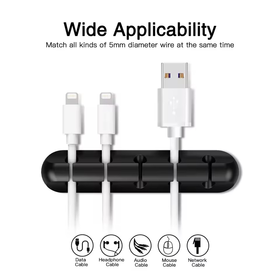 케이블 코드 와이어 정리기 실리콘 USB 케이블 와인더 - Car Organizer 리뷰 및 가격